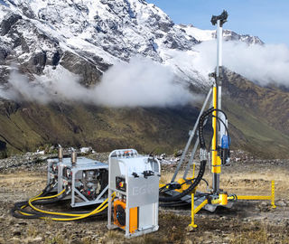 513KG de kleine Draagbare Boor Rig Machine van de Techniek Geologische Exploratie 200 Meters Diepte