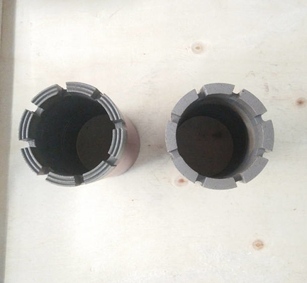 Vlak Type en Standaardaw BW NW HW PW HWT Telefoonlijnkern Bareel Diamond Casing Shoe Bit