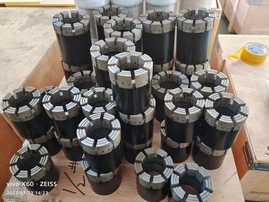 BQ NQ HK PQ Diamond Core Bits Threaded Connection voor het Boren en Mijnbouw