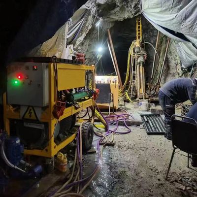 Nq 600m Volledig hydraulisch geologisch ondergrondse boorplatform met snellere boorsnelheid