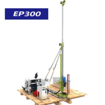 Btw 300m draagbare kernboormachine volledig hydraulisch aluminium legering chassis