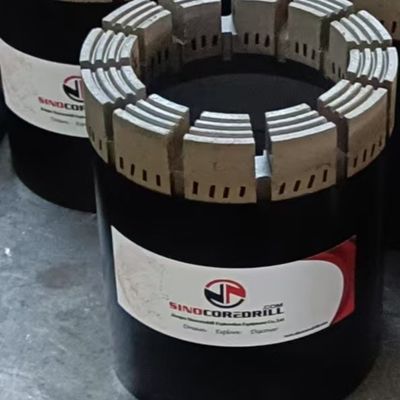 Turbo Waterway Design Diamond Bit voor geoptimaliseerd spoelen in gebroken formaties