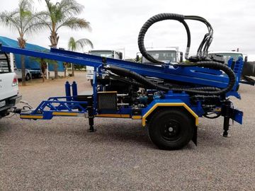 200M Protable het Kleine van de de Putboring van het Aanhangwagen Hydraulische Water van het de Installatieboorgat Boormateriaal