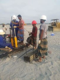 Het draagbare van de Testapparaten van de Kegelpenetratie van de Gatenwegen Ondiepe Anker Dia 300 - 400mm