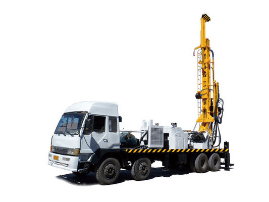 600m 650mm Vrachtwagen zette Waterput op die Rig Yuchai Borehole Drilling Rig tsj-600X70 boren diep Multi - Functie
