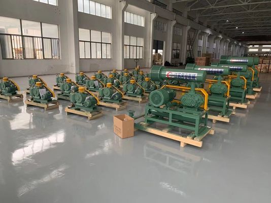 Compacte de Wortelventilator met geringe geluidssterkte Drie van de Structuursl4005 Lucht Tank van de Kwab de Dubbele Olie