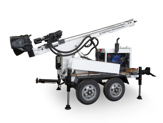 Lichtgewicht 200m 220mm Aanhangwagen Opgezette de Boringsinstallatie van de Waterput