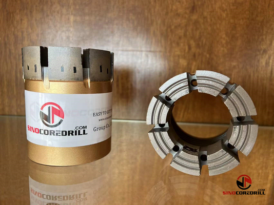 Lossing van IMP Diamond Core Bits With Face van de telefoonlijn de Drievoudige Buis NQ3 HQ3