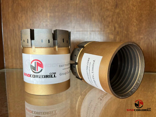 Lossing van IMP Diamond Core Bits With Face van de telefoonlijn de Drievoudige Buis NQ3 HQ3