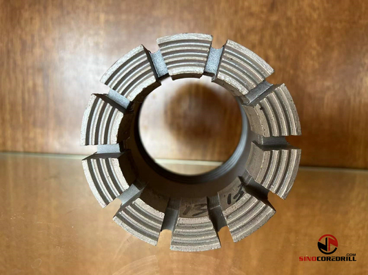 Hardrock die 12mm Diamond Core Bit Doordrongen HWL ontginnen