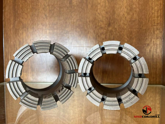 Van HQWL OD 96MM de Doordrongen Diamond Core Bit For Geological Exploratie van identiteitskaart 63.5MM