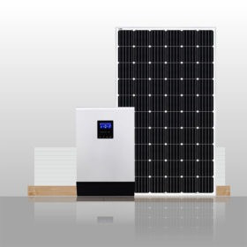 Van Zonnestelsel van het Net Photovoltaic Huishouden met Lood Zure Batterij