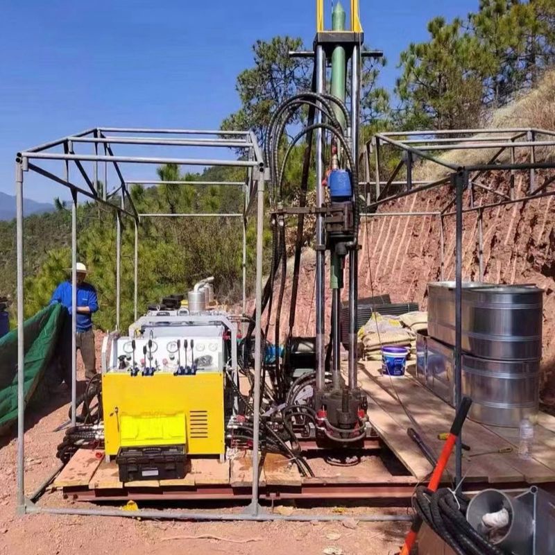 XZHP-600B BQ 600m Hydraulische draagbare boorriggen gemakkelijk te monteren voor mijnonderzoek