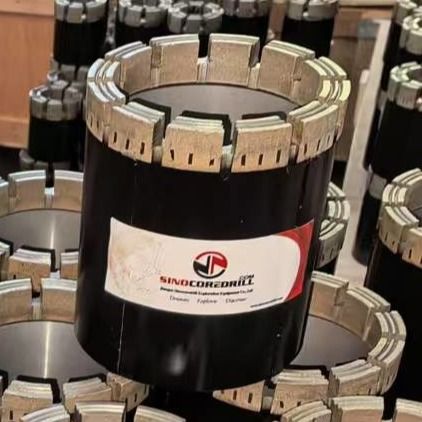 PQ-matrixlaag Diamantkernbit geoptimaliseerd voor schuurbare harde rotsformaties