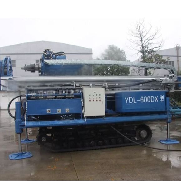 YDL-600DX Crawler waterput boormachine met 7m slagkracht en 600m dieptecapaciteit