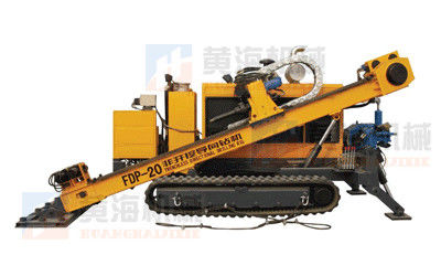 Goede prijs. Hydraulische Horizontale Richtingboringsinstallaties 110kw met Rubberkruippakjeriemen online