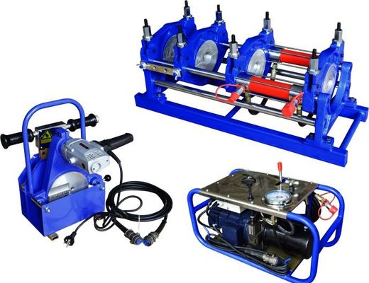 Goede prijs. Φ 160mm aan Φ 315mm HDPE de Machine van het de Fusielassen van het Pijpuiteinde manueel 220V Met geringe geluidssterkte online