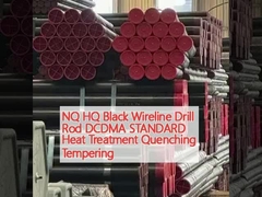NQ HQ Zwarte draadloze boorstaaf DCDMA STANDARD Warmtebehandeling Verdoofing Tempering
